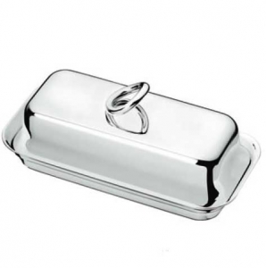 Christofle Vertigo Rectangular Butter Dish