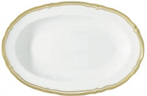 Raynaud Polka Gold Side Dish
