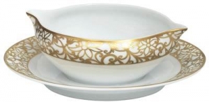 Raynaud Salamanque Gold Sauce Boat