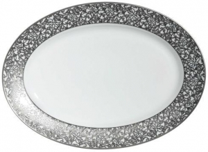 Raynaud Salamanque Platinum Oval Platter