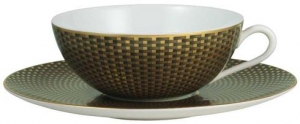 Raynaud Tresor Tea Saucer - Brown