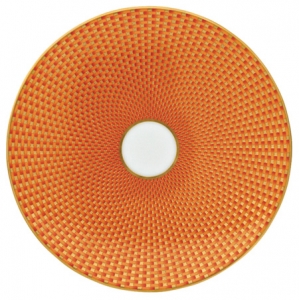 Raynaud Tresor Bread Plate - Orange