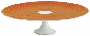 Raynaud Tresor Petit Four Stand / Small - Orange