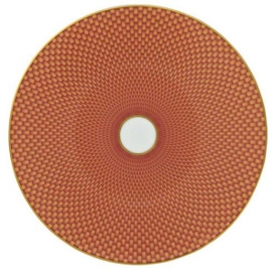 Raynaud Tresor Dessert Plate - Orange