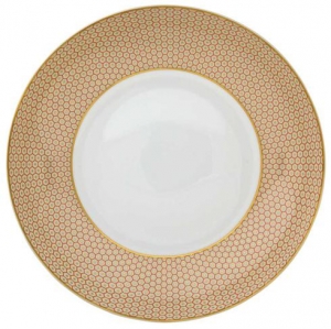 Raynaud Tresor Soup Plate - Orange - 10.5"