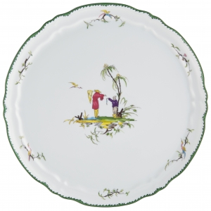 Raynaud Longjiang Round Flat Cake Plate