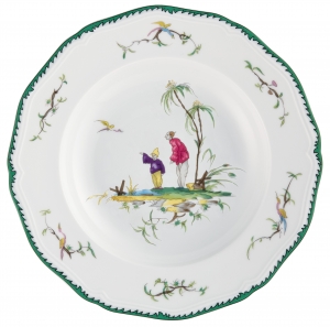 Raynaud Longjiang French Rim Soup Plate  #4