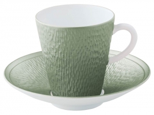 Raynaud Mineral Irise Celadon Coffee Cup - 4.4 oz.