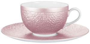 Raynaud Mineral Irise Pink Tea Cup - 7.4 oz.