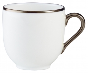 Raynaud Italian Renaissance Filet Platinum Coffee Cup - 4.4 oz.