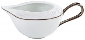 Raynaud Italian Renaissance Filet Platinum Creamer - 6.8 oz.