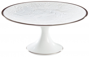 Raynaud Italian Renaissance Filet Platinum Petit Four Stand