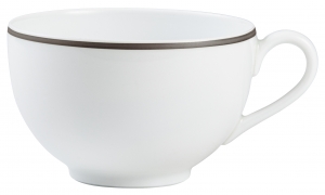 Raynaud Italian Renaissance Irise Dark Grey Tea Cup - 8.5 oz.