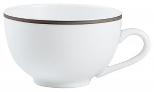 Raynaud Italian Renaissance Irise Dark Grey Tea Cup - 6.8 oz