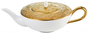 Raynaud Italian Renaissance Gold Tea Pot - 33.8 oz.