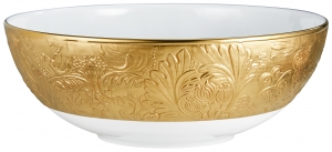 Raynaud Italian Renaissance Gold Salad Bowl