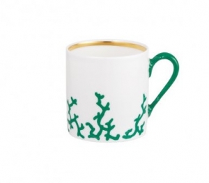 Raynaud Cristobal Emerald Coffee Cup - 4.4 oz