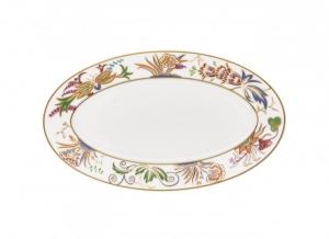 Raynaud Imari Pickle/Side Dish - 9.8"