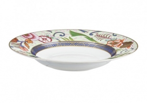 Raynaud Imari Rim Soup /Deep Plate - 9: