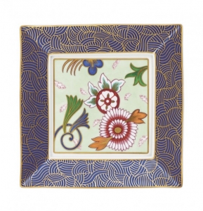 Raynaud Imari Square Trinket Tray - 6.7"