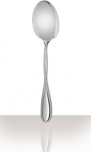 Galea Silverplate Flatware Serving Spoon, Large