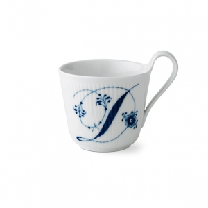 Royal Copenhagen Alphabet Mug - D