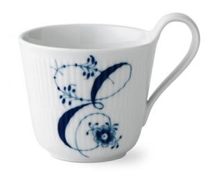 Royal Copenhagen Alphabet Mug - E