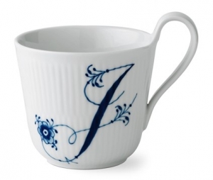 Royal Copenhagen Alphabet Mug - J