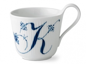 Royal Copenhagen Alphabet Mug - K