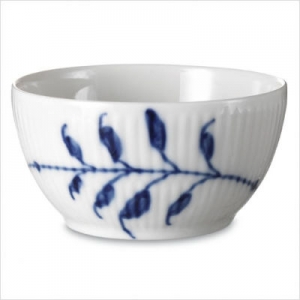 Royal Copenhagen Blue Fluted Mega Open Sugar Bowl