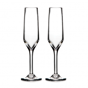 Simon Pearce Bristol Flute  - Set of 2