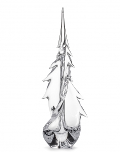 Simon Pearce Vermont Twist Evergreen Tree 18"
