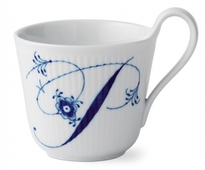 Royal Copenhagen Alphabet Mug - P