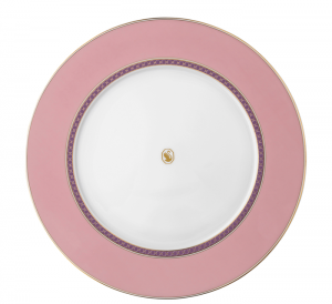 Rosenthal x Swarovski Signum Rose Pink Dinner Plate - 11.5"