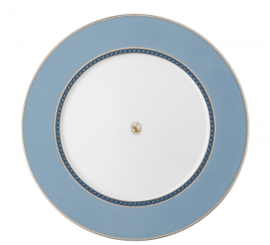 Rosenthal x Swarovski Signum Azure Blue Dinner Plate - 11.5"