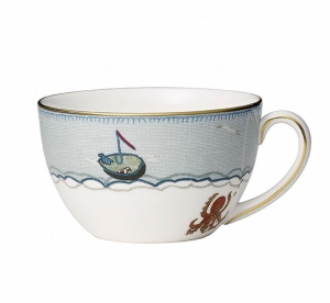 Wedgwood Kit Kemp Sailors Farewell Breakfast Cup & Saucer