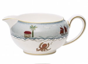 Wedgwood Kit Kemp Sailors Farewell Creamer - 10 oz