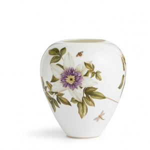 Wedgwood Hummingbird Lidded Vase - 5.9"