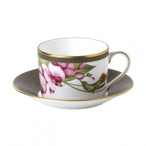 Wedgwood Hummingbird Teacup & Saucer - 5.9 oz
