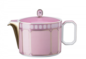 Rosenthal x Swarovski Signum Rose Pink Teapot / Small - 25 oz.