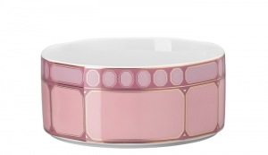 Rosenthal x Swarovski Signum Rose Pink Cereal Bowl - 20 oz.