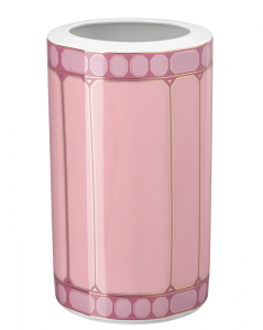 Rosenthal x Swarovski Signum Rose Pink Vase - 3"