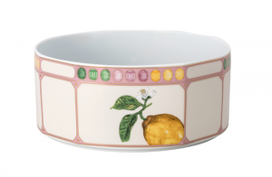Rosenthal x Swarovski Idyllia Open Vegetable Bowl / Marshmallow -10"