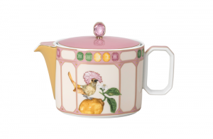 Rosenthal x Swarovski Idyllia Small Teapot / Marshmallow  - 25 oz
