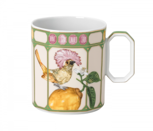 Rosenthal x Swarovski Idyllia Mug / Flycatcher Green  - 13 oz.