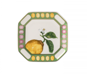 Rosenthal x Swarovski Idyllia Dish / Green - 4"