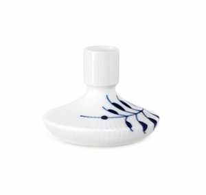 Royal Copenhagen Blue Fluted Mega Candlestick - 3"