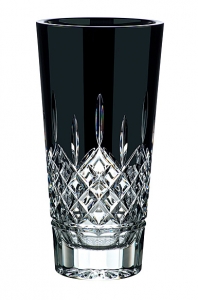 Waterford Lismore Black Vase - 12"
