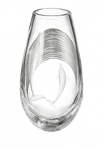 Waterford Crystal Mastercraft Echo Vase - 13"