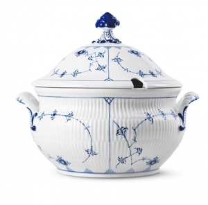 Royal Copenhagen Fluted Plain Tureen - Thumbnail 2
